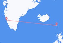 出发地 法罗群岛出发地 索尔瓦古尔目的地 格陵兰努克的航班