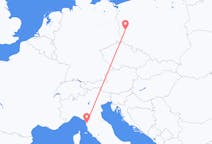 Flights from Zielona Góra, Poland to Pisa, Italy