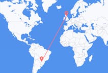Flights from Puerto Iguazú, Argentina to Edinburgh, Scotland