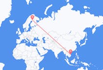 Flyreiser fra Chu Lai, Vietnam til Rovaniemi, Finland