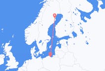 Flyrejser fra Gdańsk, Polen til Skellefteå, Sverige