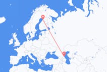 Flyg från Machatjkala, Ryssland till Uleåborg, Finland