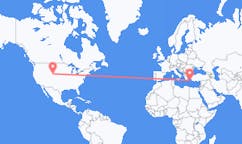 Flyreiser fra Laramie, USA til Santorini, Hellas