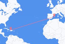 Flyrejser fra Cap-Haïtien, Haiti til Palma de Mallorca, Spanien