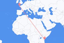 Flyrejser fra Mombasa til Brest