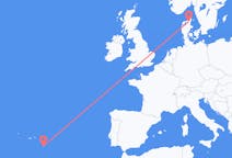 Flights from Santa Maria Island, Portugal to Aalborg, Denmark
