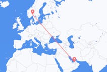 Flights from Abu Dhabi, United Arab Emirates to Oslo, Norway