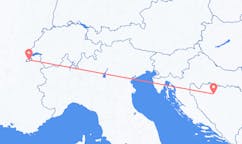 Flug frá Banja Luka til Genfar