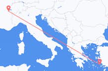 Flyreiser fra Leros, til Genève
