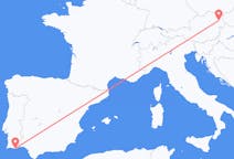 Flyg från Faro District, Portugal till Vienna, Österrike