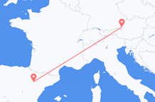 Flights from Zaragoza to Salzburg