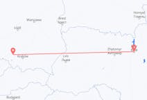 Vluchten van Katowice, Polen naar Kiev, Oekraïne