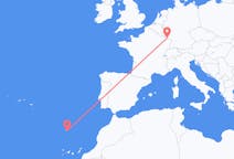 Flug frá Saarbrücken, Þýskalandi til Funchal, Portúgal