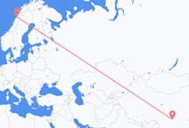 Flights from Chongqing, China to Bodø, Norway
