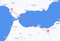 Vluchten van Oujda, Marokko naar Jerez, Spanje