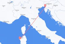 Flights from Trieste, Italy to Alghero, Italy