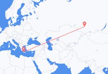 Flights from Novokuznetsk, Russia to Chania, Greece