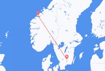Fly fra Molde til Växjö