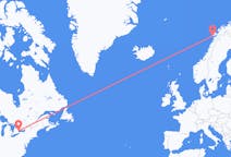 Flights from Toronto to Svolvær