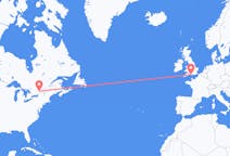 Flyreiser fra Ottawa, Canada til Bournemouth, England