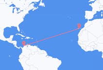 Flights from Cartagena to Las Palmas