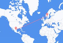 Flyreiser fra Monterrey, Mexico til Oslo, Norge