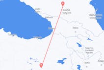 Flyg från Mineralnye Vody, Ryssland till Diyarbakir, Turkiet