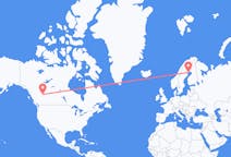 Flyrejser fra Grande Prairie, Canada til Lulea, Sverige