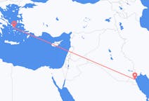 Loty z Kuwejt, Kuwejt z Mykonos (miasto), Grecja