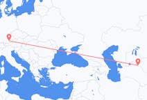 Flyreiser fra Urgench, Usbekistan til München, Tyskland