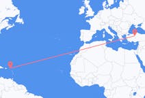 Flyrejser fra Anguilla, Anguilla til Ankara, Tyrkiet