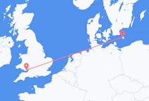 Flights from Bornholm, Denmark to Cardiff, the United Kingdom