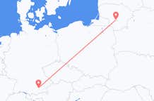 出发地 立陶宛考纳斯目的地 德国慕尼黑的航班
