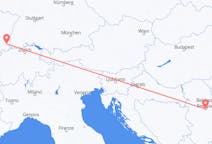 Flights from Belgrade, Serbia to Basel, Switzerland