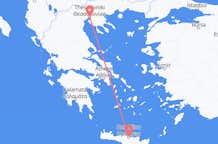 그리스 이라클리온에서 출발해 그리스 테살로니키로(으)로 가는 항공편