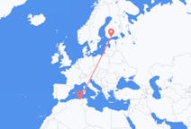 Voli from Costantina, Algeria to Helsinki, Finlandia