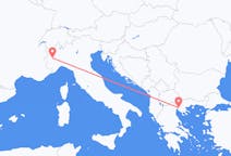 Flights from Thessaloniki to Turin