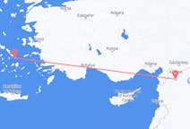 Flights from Aleppo to Mykonos