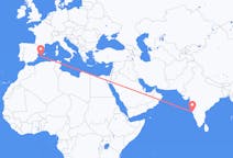 Flyreiser fra Goa, til Ibiza