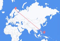 Flyrejser fra Koror, Palau til Ivalo, Finland