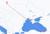 Flyreiser fra Trabzon, Tyrkia til Lodz, Polen