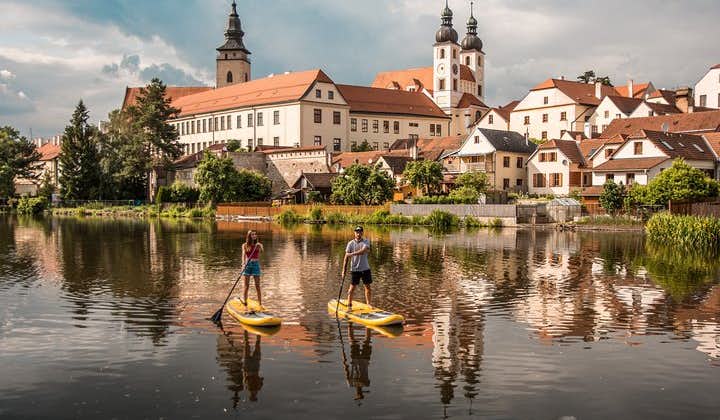Small-Group SUP Paddle Boarding Experience in Telč