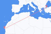 Flug frá Nouadhibou til Istanbúl