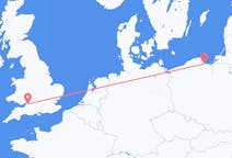 Flyg från Bristol till Gdańsk