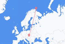 Flyg från Vardø till Budapest