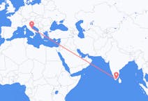 Flights from Thoothukudi, India to Pescara, Italy