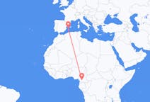 Flyrejser fra Yaoundé, Cameroun til Ibiza, Spanien