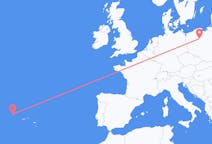 Flights from Flores Island, Portugal to Bydgoszcz, Poland