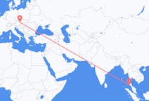 Flyreiser fra Phuket City, til Vienna