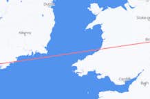 Flyreiser fra Cork, Irland til Birmingham, England